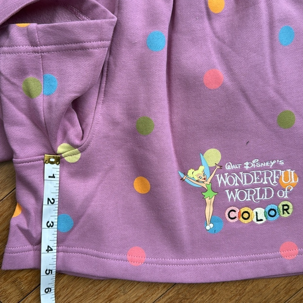 NEW DISNEY Cotton Shorts Embroidered as S - Picture 8 of 8